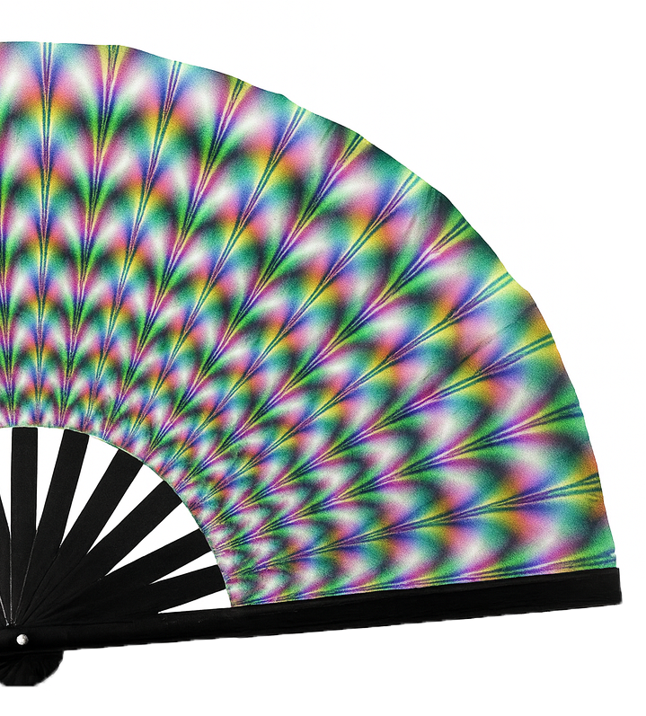 Prizma – UV Bambusz Legyező (33 cm)