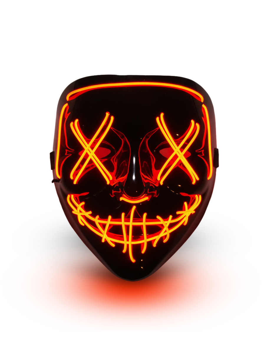 Red Raver – Red LED Mask