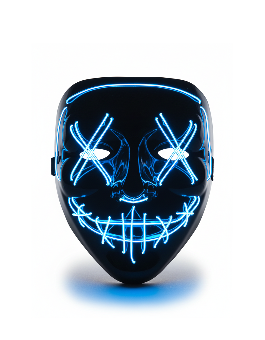 Blue Pulse – Blue LED Mask