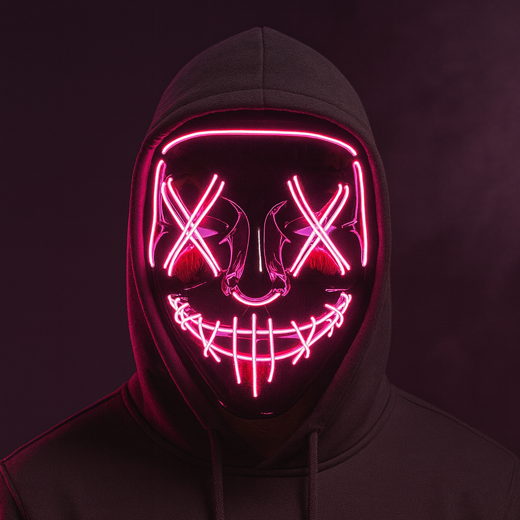 Pink Power – Pink LED Mask